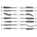Raspines para madera L. 250 mm