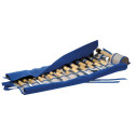 Funda enrollable pfeil Ro 25 con 25 herramientas para talla en madera